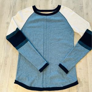 Title Nine Color Block Sweater NEW XS
